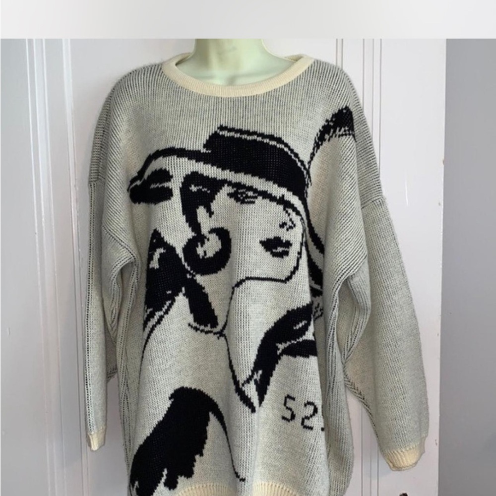 Oversized vintage sweater